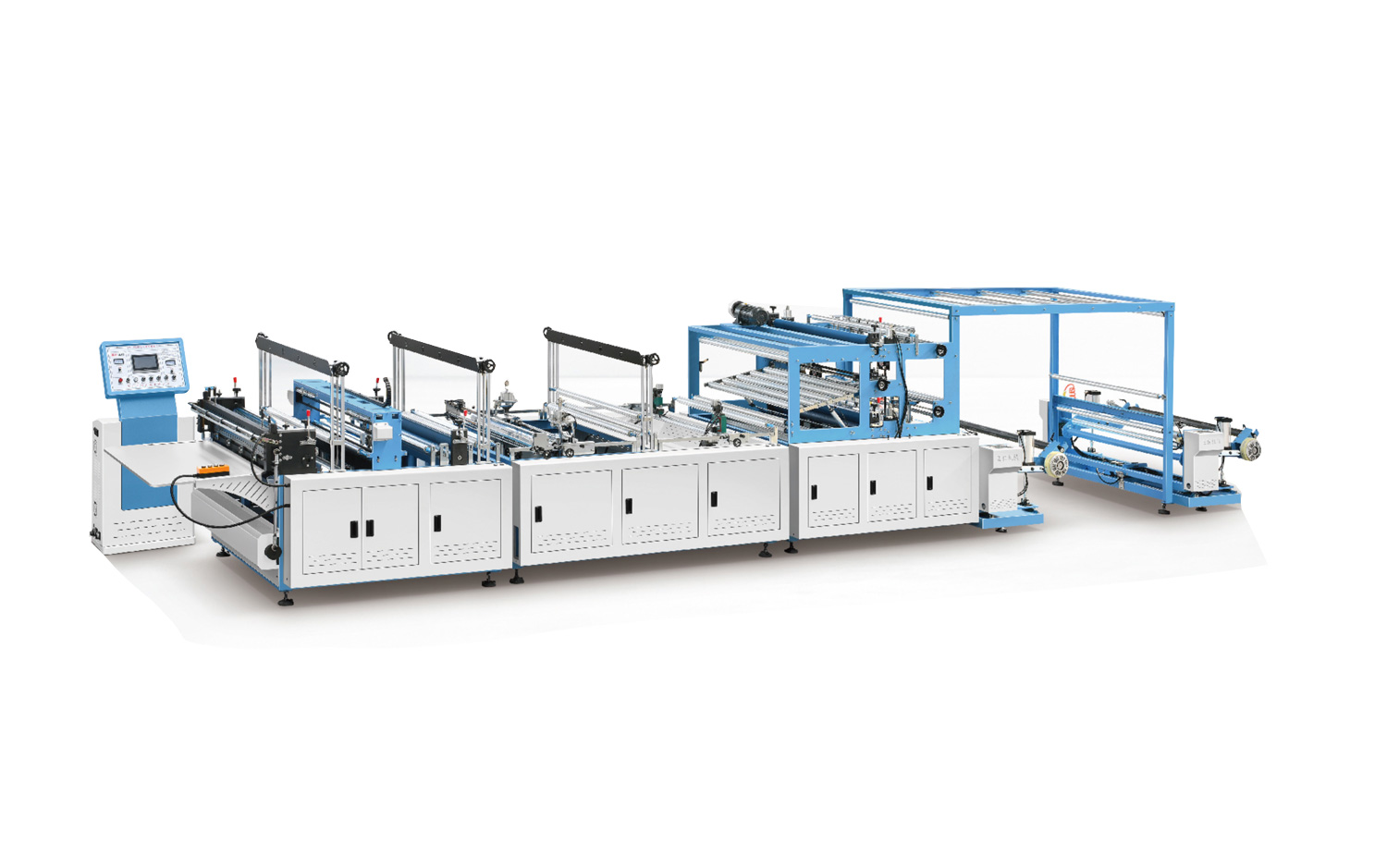 ZXL-1300雙放料無紡布制袋機(香蕉套袋、衛(wèi)浴潔具套袋、沙發(fā)套袋)